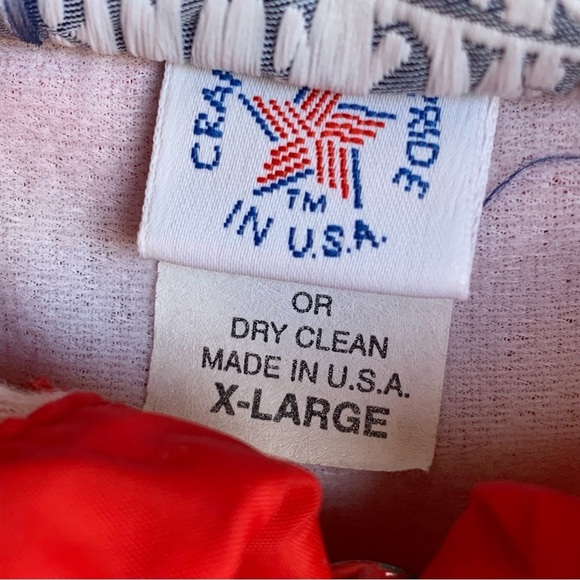 Vintage Jeffersonville Girls Track Jacket Logo Embroidered Indiana Size XL Hood - Picture 4 of 5